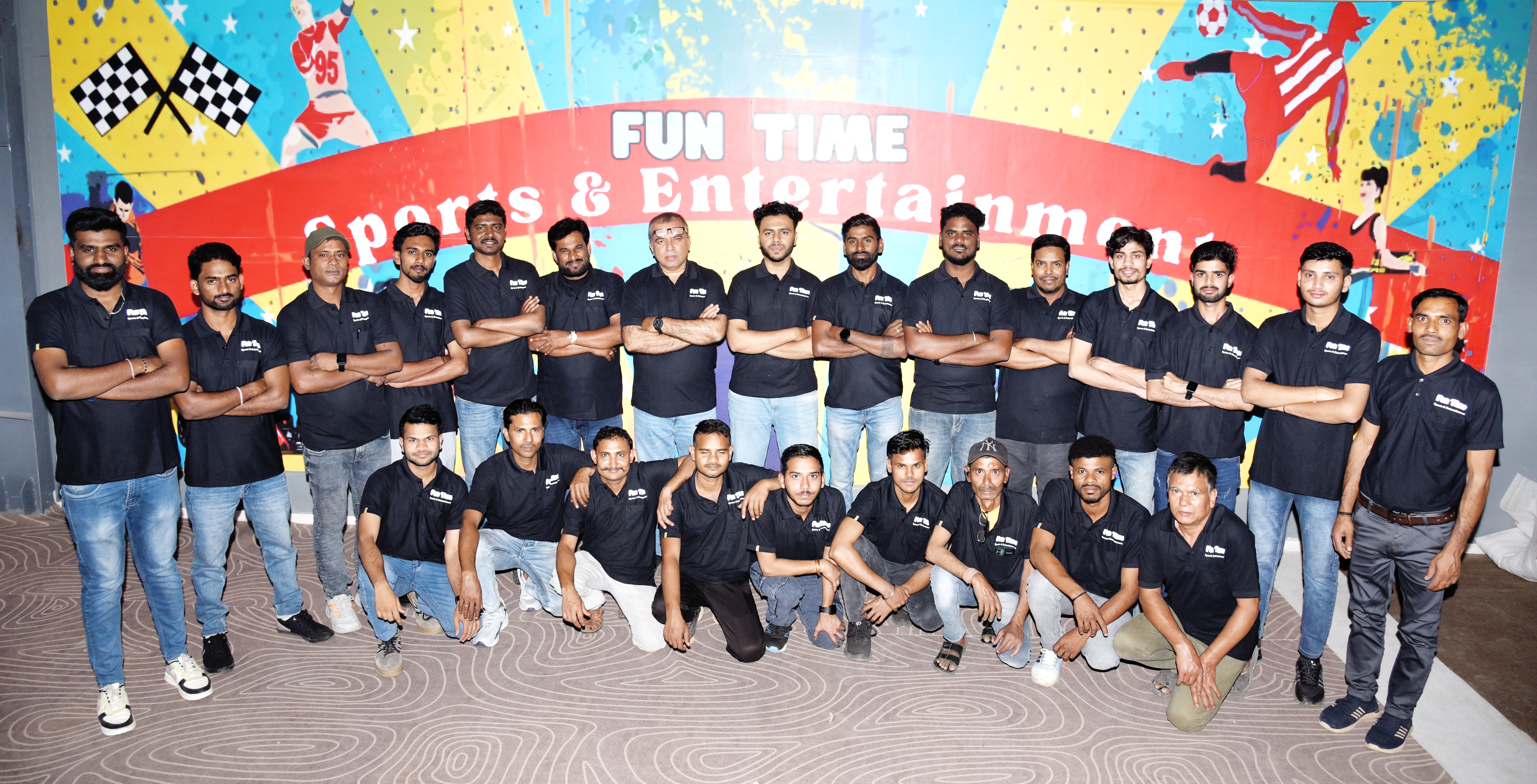 Funtime team group photo