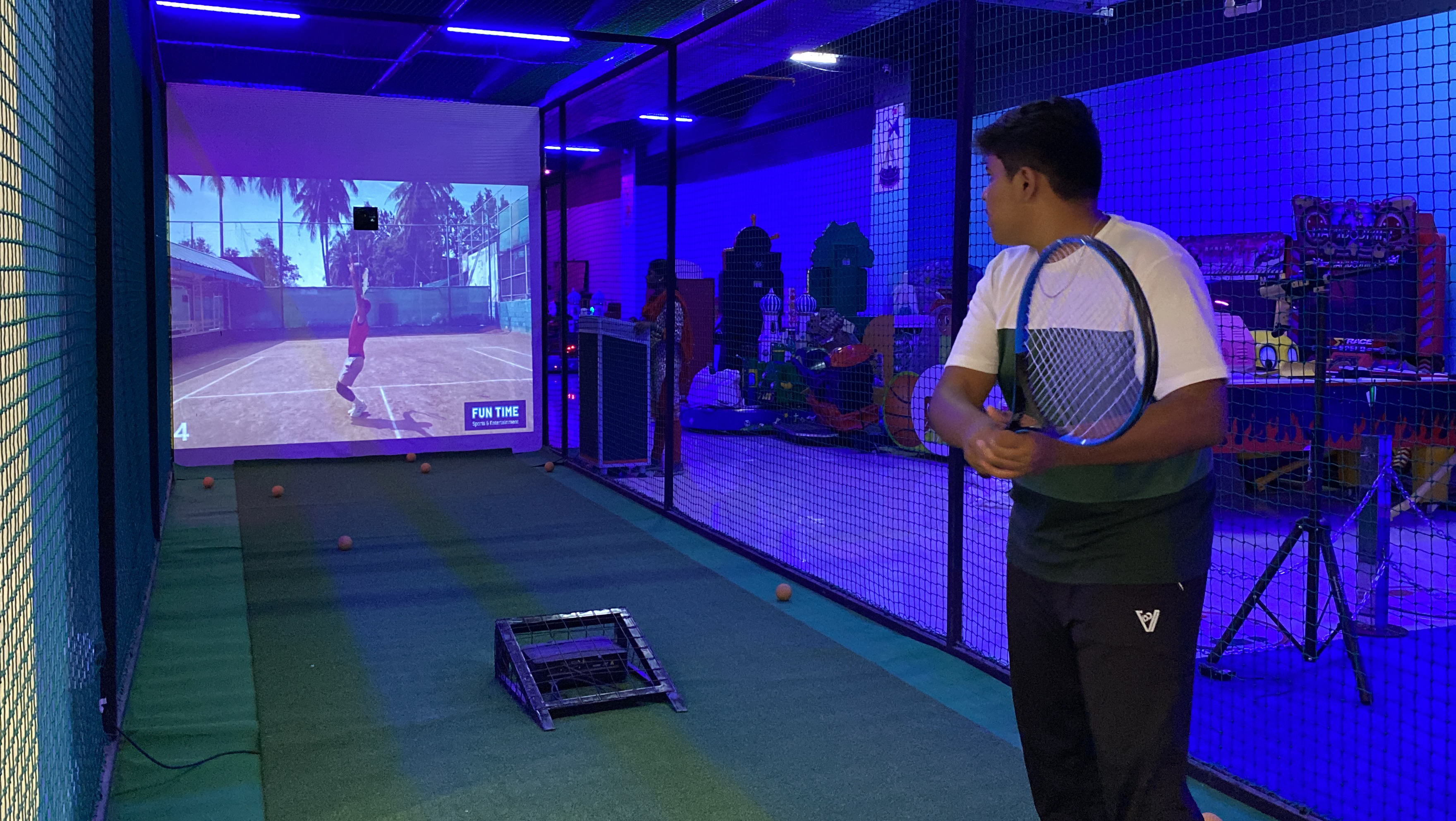 3 in 1 Multi Sport Cage for arcade game machines in Kochi