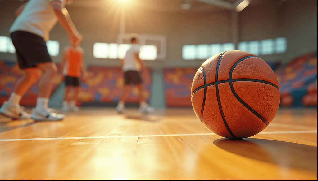Illustration related to basketball adults