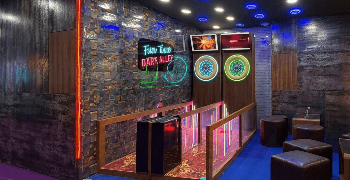 Illustration related to dart alley