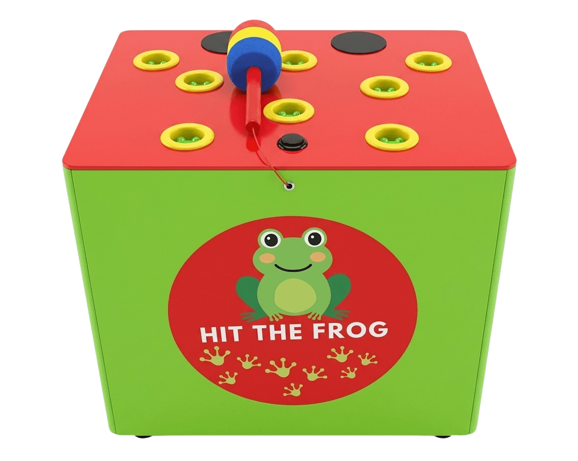 Illustration related to hit the frog